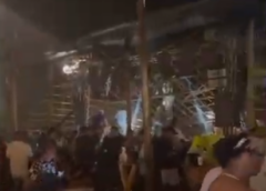 VÍDEO: 44 pessoas ficam feridas após desabamento de palco em casa de eventos, em João Pessoa
