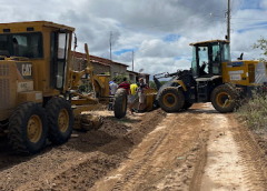 Prefeitura de São Sebastião do Umbuzeiro através da Secretaria de Infraestrutura inicia pavimentação em paralelepípedos no Bairro Serrote Apertado