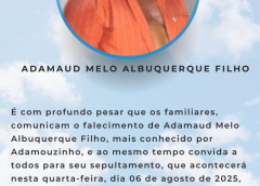 NOTA DE FALECIMENTO