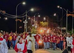 Com a chegada da Imagem de São Sebastião, São Sebastião do Umbuzeiro inicia a Festa de seu Padroeiro