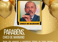 Presidente da Câmara Municipal de São Sebastião do Umbuzeiro, vereadora Sildete do Salão, emite nota pelo aniversário do ex-prefeito e vereador Chico de Mariano
