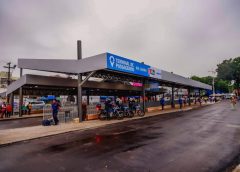 Homem desequilibra em Terminal da Lagoa e é atingido por ônibus, em João Pessoa