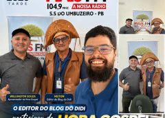 Editor do Blog do Didi participa da Hora Gospel na Rádio Mais FM 104,9 em São Sebastião do Umbuzeiro