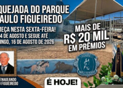 Vaquejada do Parque Paulo Figueiredo começa nesta sexta-feira com mais de R$ 20 mil em prêmios