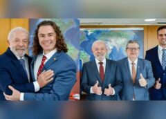 Após vitória, Lucas, João e Veneziano embarcam para Brasília para reunião com Lula